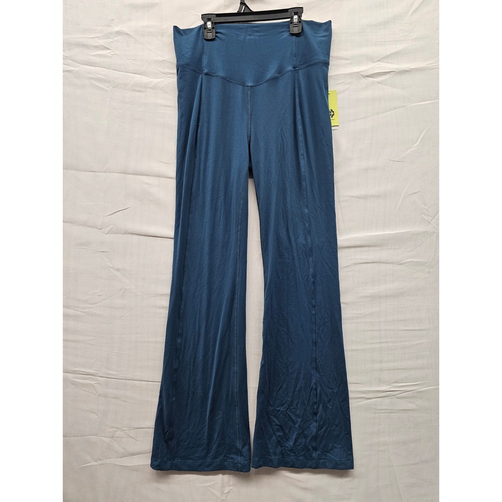 All in Motion Womens Ultra High Rise Flare Leggings Blueโ Nylon Blend Size 2XL